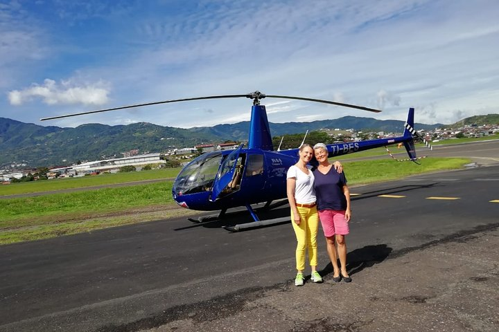 Helicopter Tour Over Poas Volcano. 1 Hours Flight. Private Tour